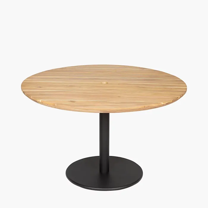 Dakota Black Outdoor 4 Seater Dining Set