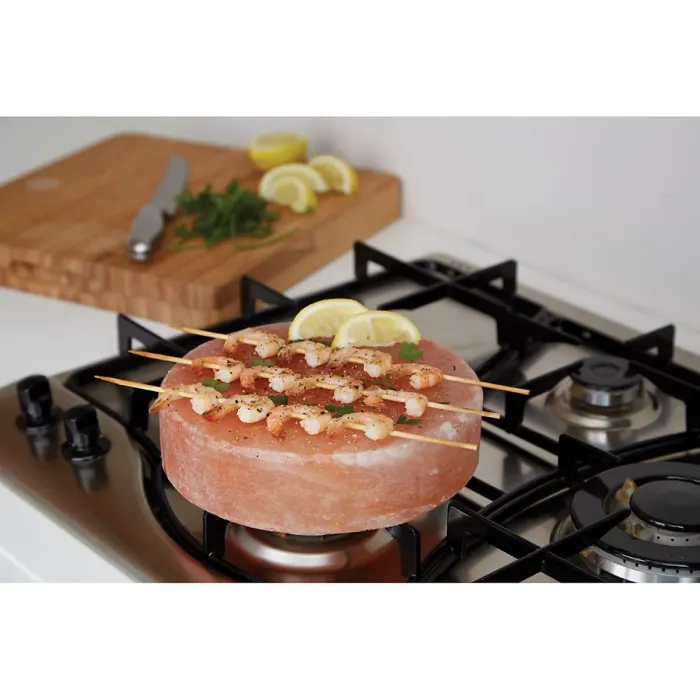 Himalayan Natural Round Salt Tile