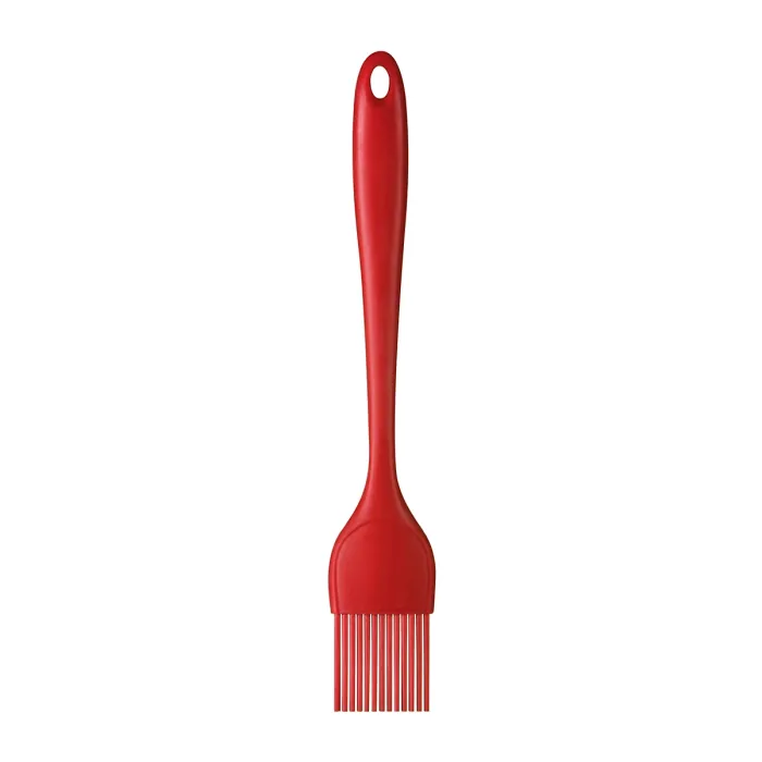 Interiors By Premier Luxe Red Silicone Baking Brush, Kitchen Tool Safe For Non-Stick Cookware,Multi-Functional Brush For Greasing