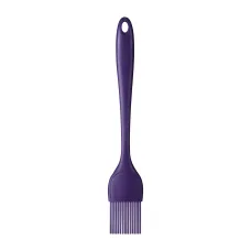 Interiors By Premier Purple Silicone Baking Brush,Basting Brush,Glazing Brush With Hanging Loop,Perfect For Buttering Baking Pans