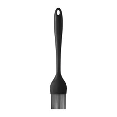 Interiors By Premier Black Silicone Pastry Brush,Pastry Brush With Non-Stick Bristles,deal For Glazing, or Basting Pastries