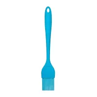 Interiors by Premier Blue Pastry Brush, Non-Stick Silicone Brush with Ergonomic Handle, Heat Resistant Up to 240degrees