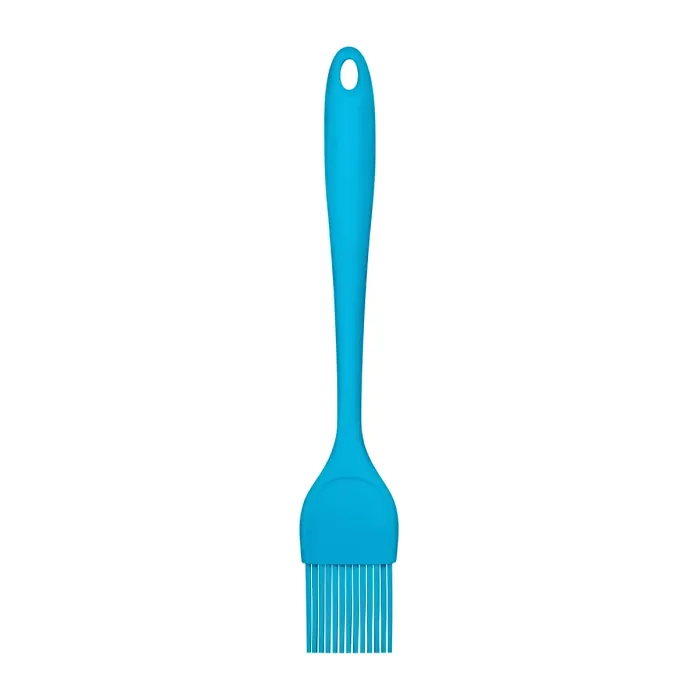 Interiors by Premier Blue Pastry Brush, Non-Stick Silicone Brush with Ergonomic Handle, Heat Resistant Up to 240degrees