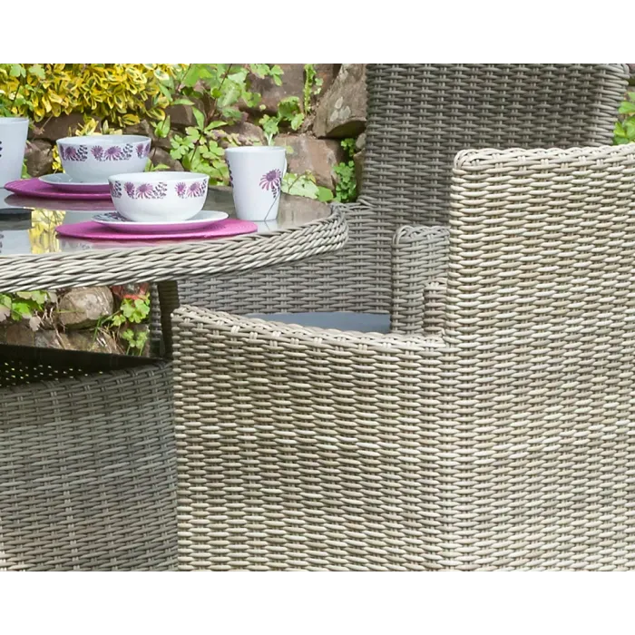 Wentworth 4 Seater Round Carver Dining Set