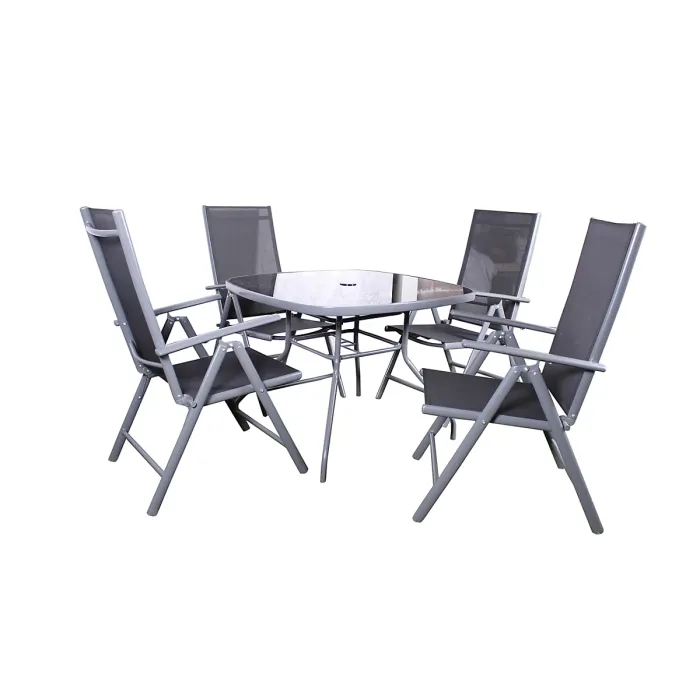 Rio 4 Seater Recliner Dining Set