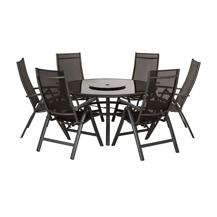 Sorrento 6 Seater Round Deluxe Recliner Set