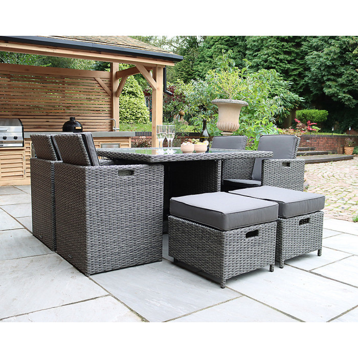 Royalcraft Paris 8 Seater Cube Set