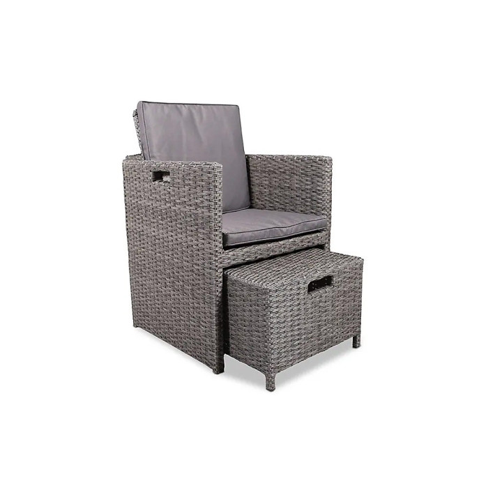 Royalcraft Paris 8 Seater Cube Set