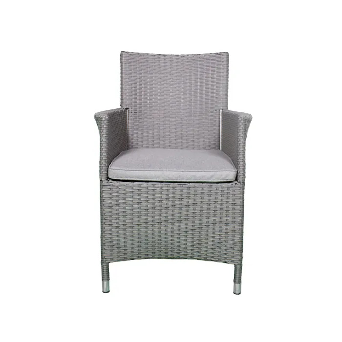 Nevada Grey 4 Seater KD Round Dining Set