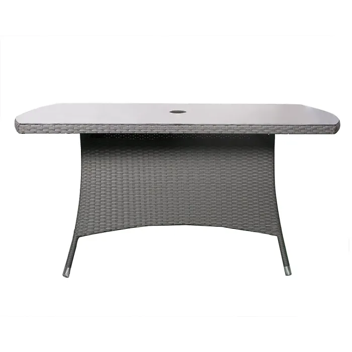 Nevada Grey 6 Seater KD Rectangular Dining Set