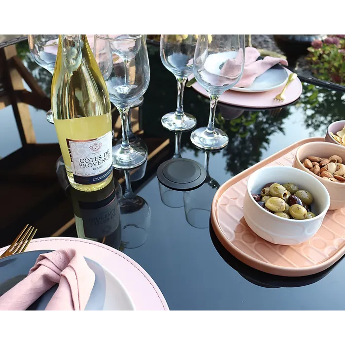 Nevada Grey 6 Seater Cube Dining Set