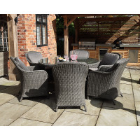 Paris 6 Seater Carver Dining Set