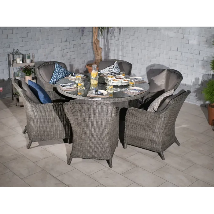 Paris 6 Seater Carver Dining Set