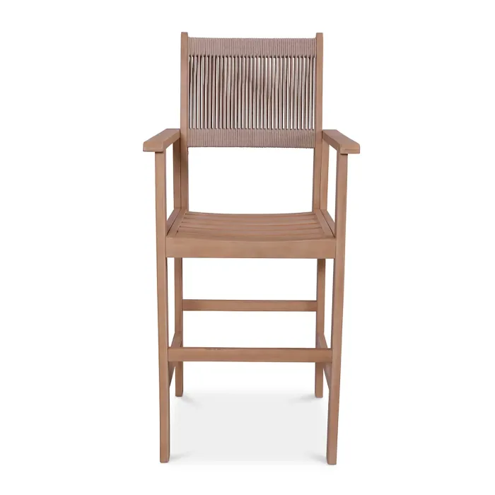 Roma 4 Seat Rope Bar Set with High Chairs