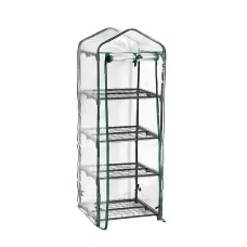 4 Tier Mini Greenhouse - 69 x 49 x 160 cm