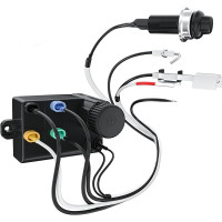 7643 Piezo Igniter Gas Grill Electronic Igniter Replacement Kit for Weber Spirit 220 320 Front Panel Mounted