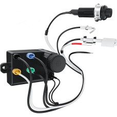 7643 Piezo Igniter Gas Grill Electronic Igniter Replacement Kit for Weber Spirit 220 320 Front Panel Mounted