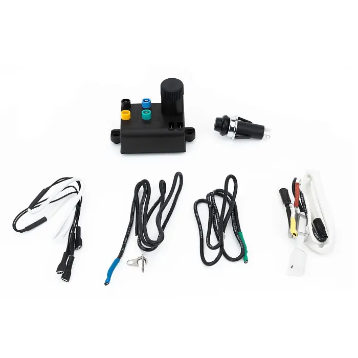 7643 Piezo Igniter Gas Grill Electronic Igniter Replacement Kit for Weber Spirit 220 320 Front Panel Mounted