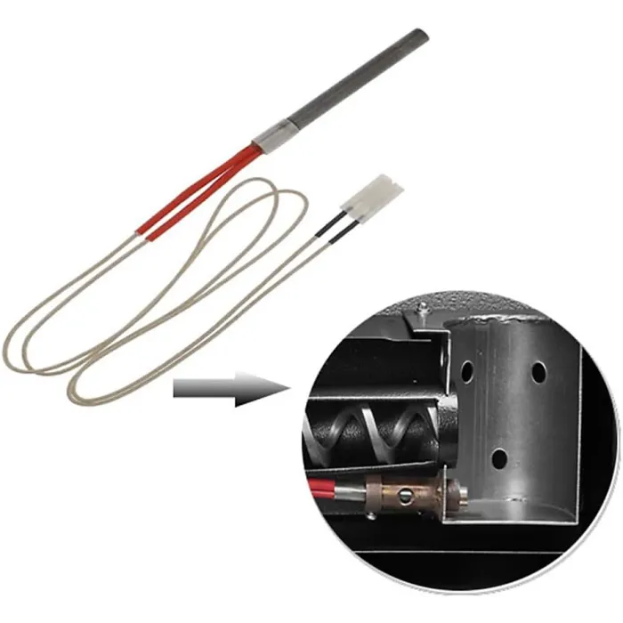 120V 200W Wood Pellet Heat Tube for Traeger Grills Replacement Wood Pellet Ignition Rod