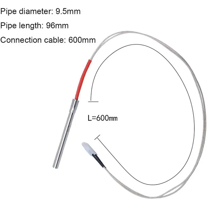 120V 200W Wood Pellet Heat Tube for Traeger Grills Replacement Wood Pellet Ignition Rod