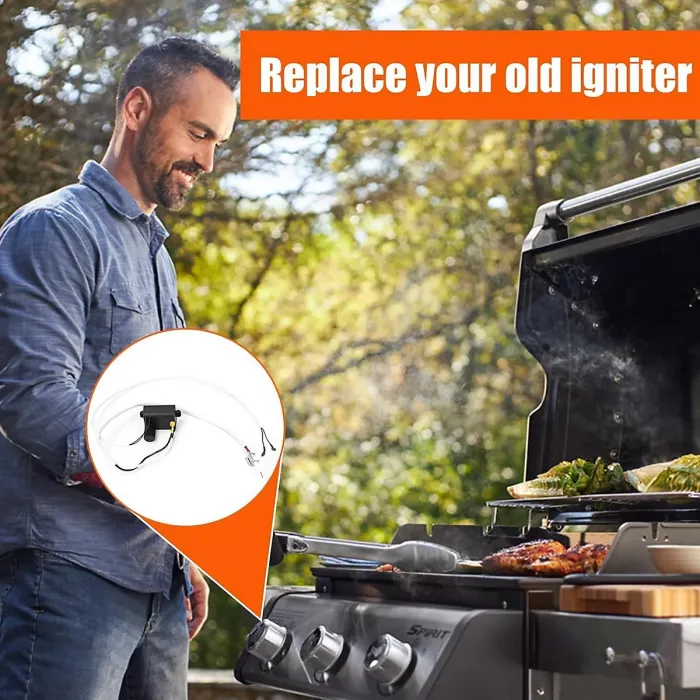 7642 Grill Ignition Knob for Weber Spirit E S 210 Spirit E SP 310 Grill with Front Control 69850