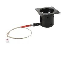 Burner Kit Enameled Firepot Ignition Rod for Traeger Grills Pellet PRO Z Trail