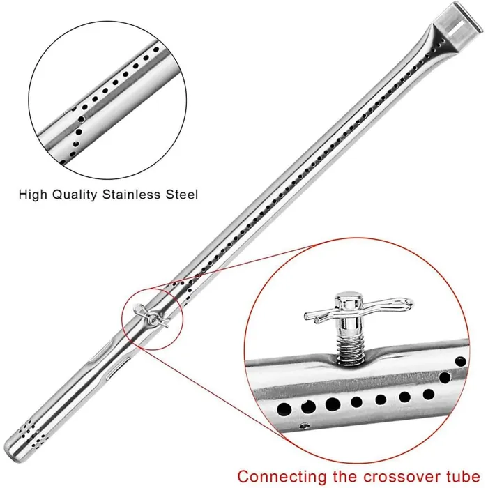 304 Stainless Steel BBQ Grill Replacement Kit for Charbroil 4 & 5 Burner Models 463347519 463342119
