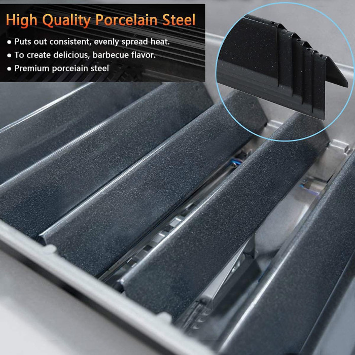 38.9cm Flavorizer Bars for Weber Spirit I II E310 E320 E330 S310 S320 7636 Gas Griddle Grills Accessories