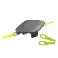 Nine piece set Ryobi RAC155 double serrated blade head1PCS OLT1825M OLT1831H OLT1832 RLT2925 RY18LT23A 8 blades