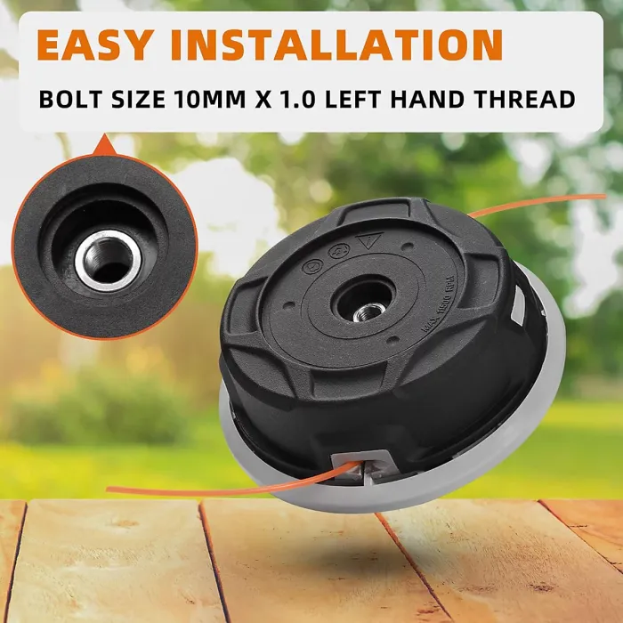 1PCS ERGIT Trimmer Head Replacment Stihl Weed Eater Head Autocut C26-2 for FS55 FS55R FS56RC FS70R FS70RC FS91R wait