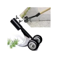 Weed Puller Tool with Wheels, Stand Up Weeding Tools for Garden Patio Backyard Lawn Sidewalk Driveways Weeds