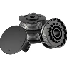 5 Pcs FA9 Line Spool Cover Set Spool Head Kit For Bosch F016800569 F016800385 Grass Trimmer Lawn Mower Accessories