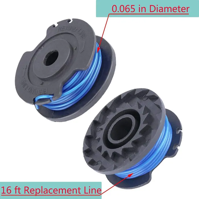10 PCS LIYYOO 29252 3411546A-6 Replacement Trimmer Spool Line Compatible with Weed Eater String 24V and 40V Trimmer