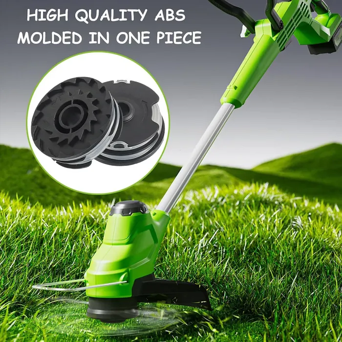 4PCS EPLZON Replacement Spool and Spool Cover Compatible Parkside LIDL PRT 550 A1 B2 C3 Replacement Parts Edge Cutter