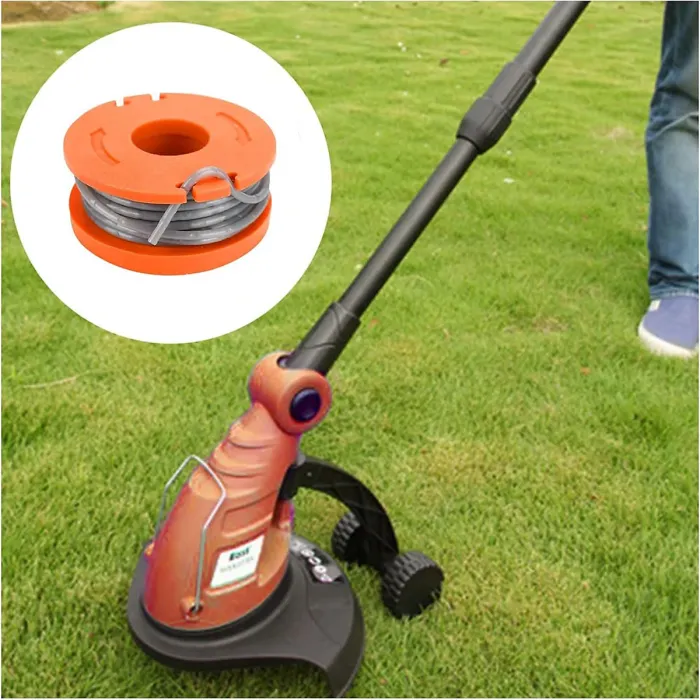 4PCS Strimmer Spool for Mac Allister Spear Jackson Qualcast and Worx Strimmer Wire Trimmer Spool Line