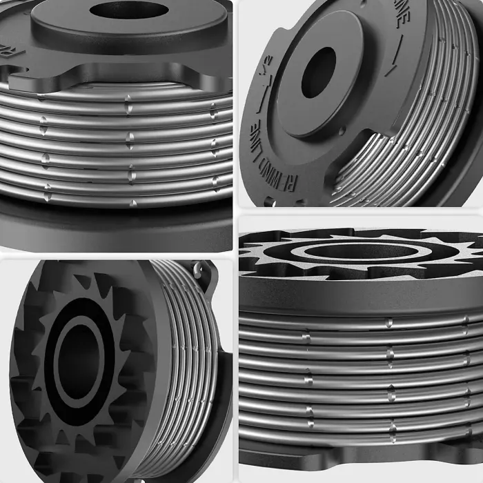 4PCS trimmer Spool Line F016800569 F016800385 String Trimmer Replacement Spool Line 18 23 26 ART 23 SL 26 SL