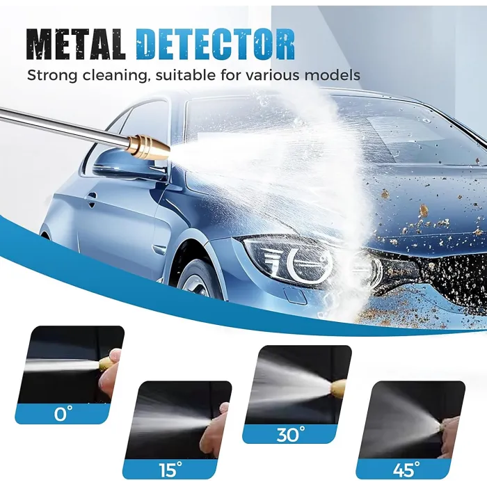 High Pressure Garden Hose Nozzle 2025 New Upgrade Hose Sprayer Nozzle Heavy Duty Metal Handheld Spray Nozzles