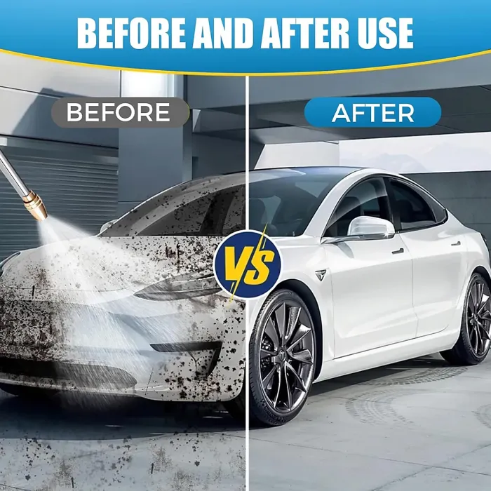 High Pressure Garden Hose Nozzle 2025 New Upgrade Hose Sprayer Nozzle Heavy Duty Metal Handheld Spray Nozzles