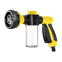 Multi purpose foam high pressure car washing water gun Soap Shampoo Dispenser for Pet Wash and Garden Hose Sprayer Nozzle