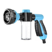 Multi purpose foam high pressure car washing water gun Soap Shampoo Dispenser for Pet Wash and Garden Hose Sprayer Nozzle