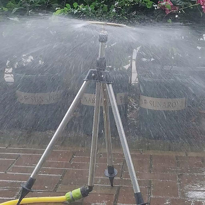 Four Prong 360 Automatic Garden Sprinkler Watering Flower Watering Sprinkler Gardening Tool Sprinkler Lawn Buried Rotary