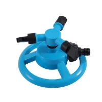 2PCS Lawn Sprinkler Automatic Garden Water Sprinklers Lawn Irrigation System Large Area Coverage Rotation 360 Degree