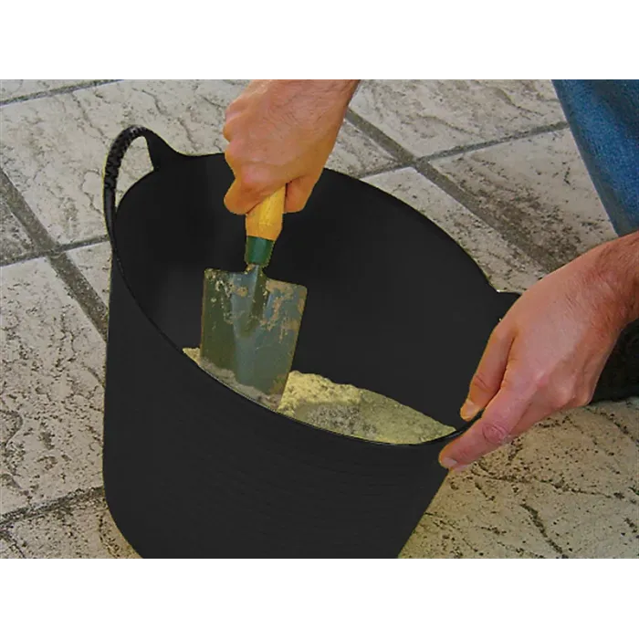 Faithfull 15L Flexi Tub Mixing Bucket Fed Container 100% Recycled and Recyclable