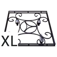 Extra Large Heavy Duty Pot Caddy - 20" Square - Pack of 2. Pot Mover