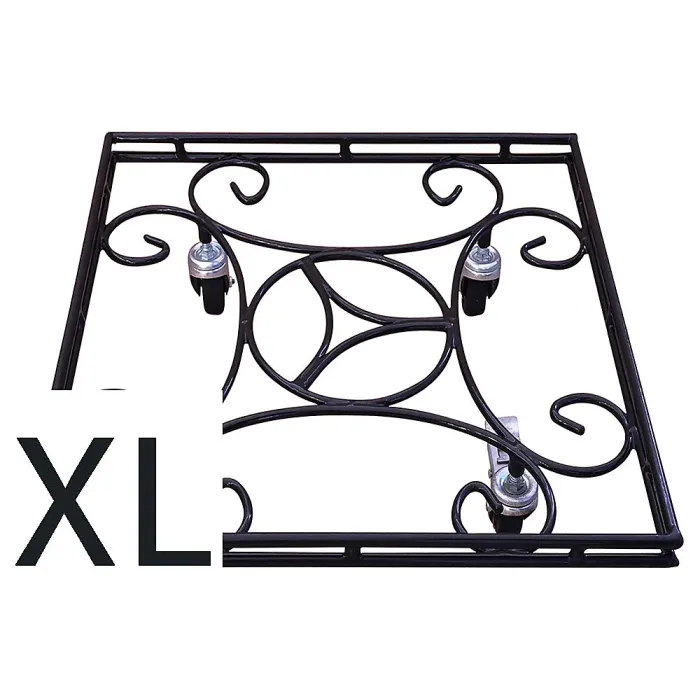 Extra Large Heavy Duty Pot Caddy - 20" Square - Pack of 2. Pot Mover