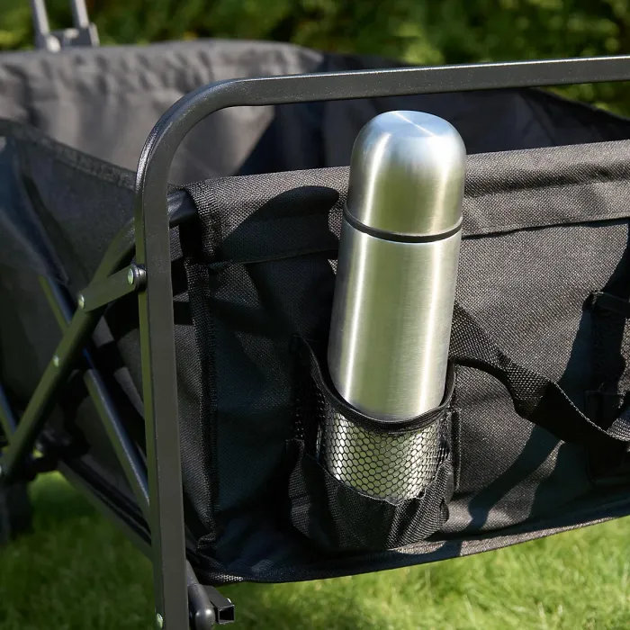 Outdoor Garden Trolley Cart Foldable Camping Wagon Truck Wheelbarrow Storage