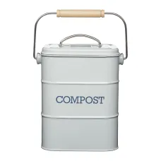 Living Nostalgia French Grey Compost Bin