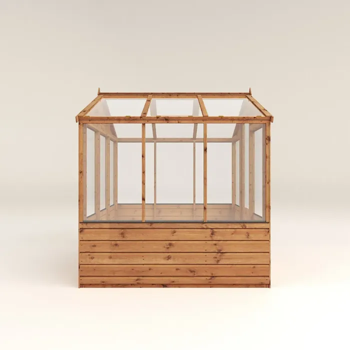 Waltons 6 x 6 Traditional Wooden Greenhouse Apex Potting Shed Tongue and Groove