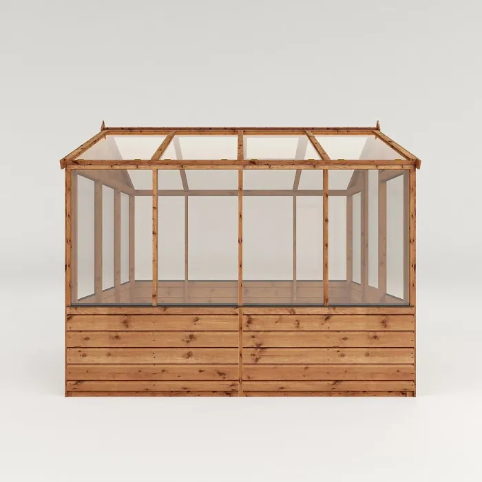 Waltons 8 x 6 Traditional Wooden Greenhouse Apex Potting Shed Tongue and Groove