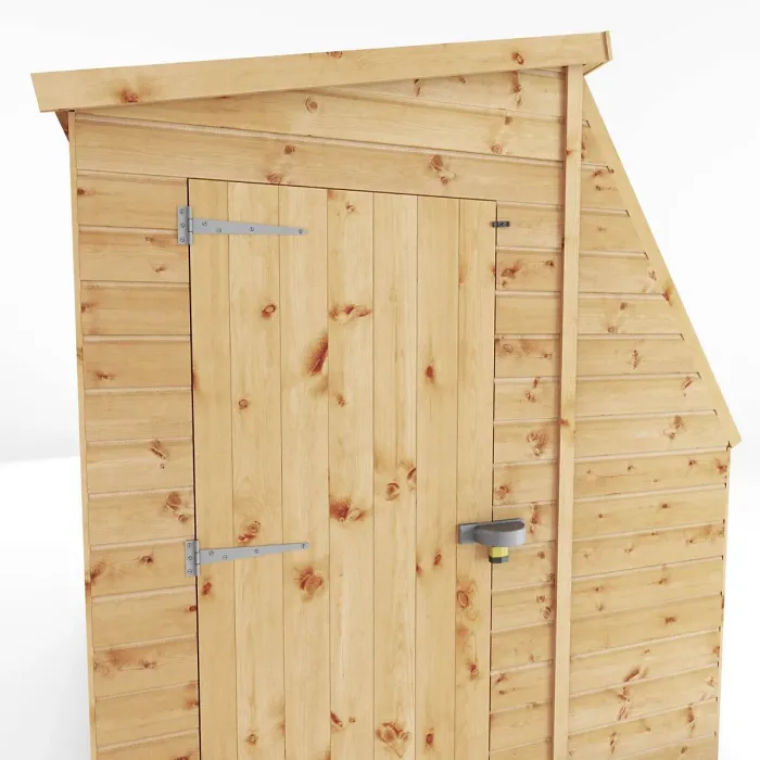 Waltons 8 x 6 Premium Greenhouse Wooden Potting Shed Pent Roof Opening Vent Tongue and Groove
